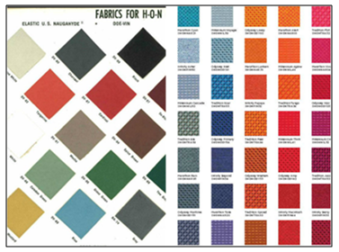 From Cardinal, Mustard, & Grass Green to Odyssey Kiss, Millennium Voyage, & Tradition Jazz.