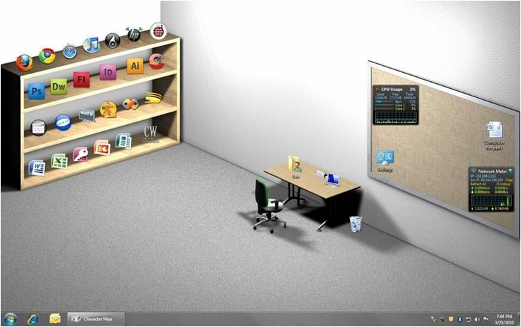 organized desktop