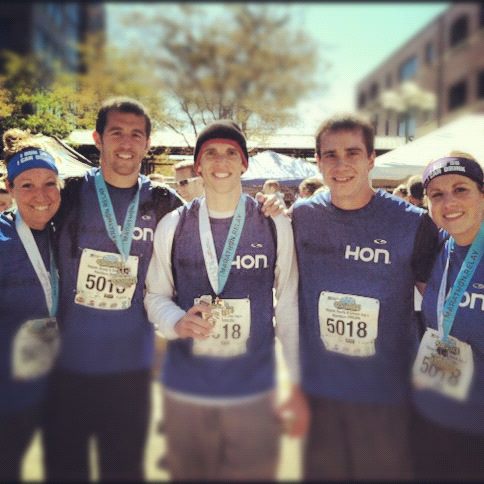 Finding a shared hobby, such as running, is a great way to bond with your coworkers.