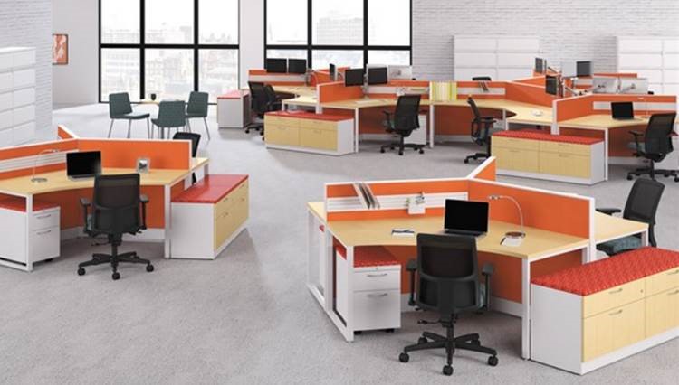 Use modular furniture in the office